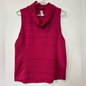 Lole Sleeveless Active Cowl Neck Top - Size Large